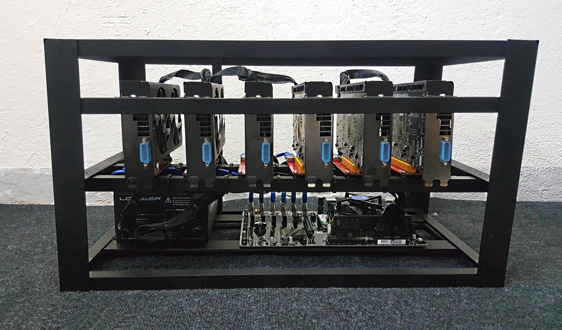 Ethereum GPU Mining Rig 240 MHs hashrate - Graphics cards for Sale