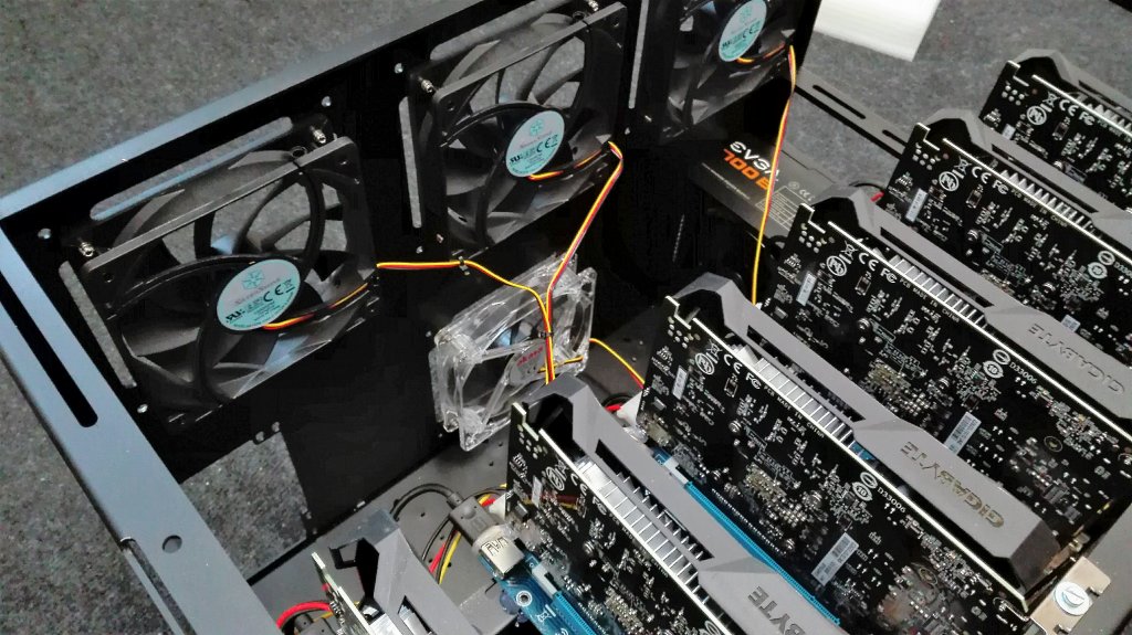 GPU Mining Rig 240 MHs - Ethereum - For Sale