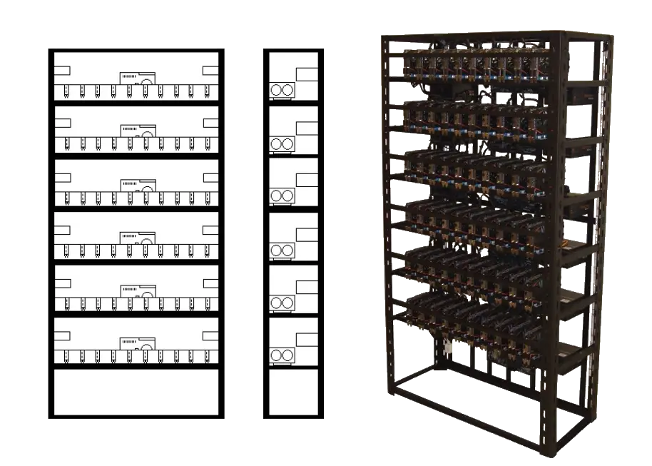 Hardware for Ethereum Mining - profi Enterprise Miner for sale