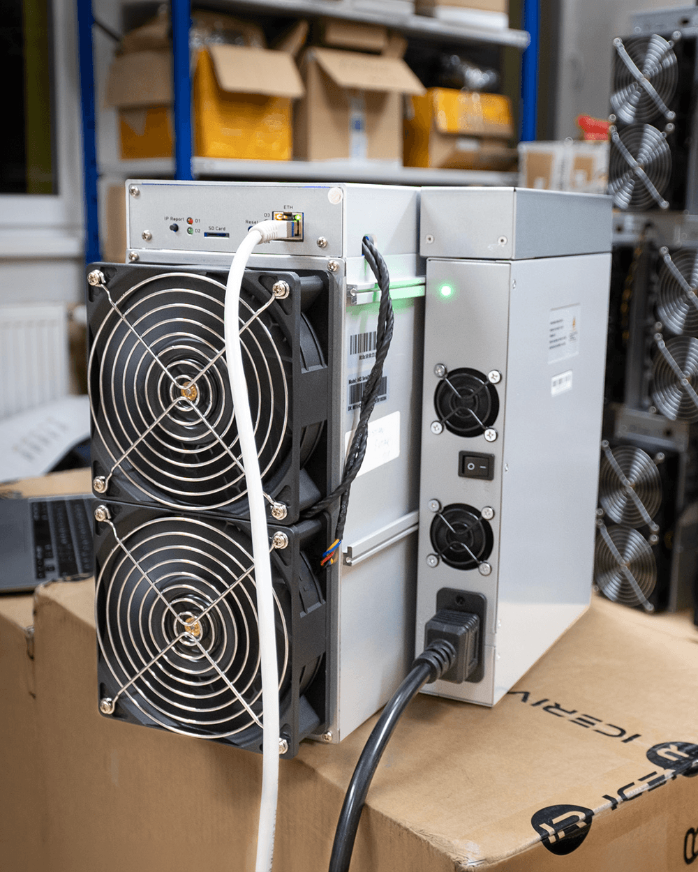 Miner House - ASIC mining hardware