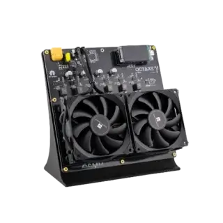 Powerful ASIC miner NerdMiner NerdOCTAxe Rev 3.1 12 THs for Bitcoin
